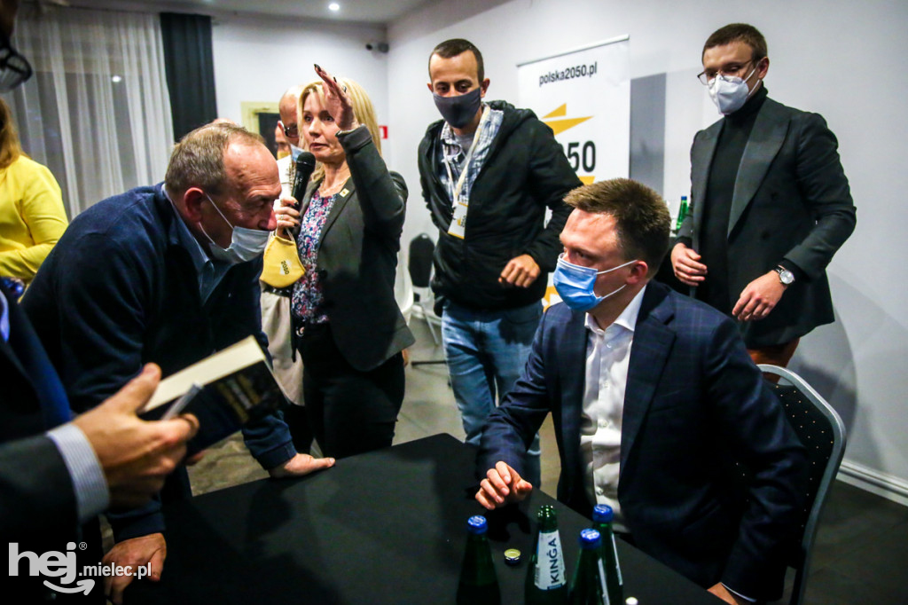 Szymon Hołownia w Mielcu