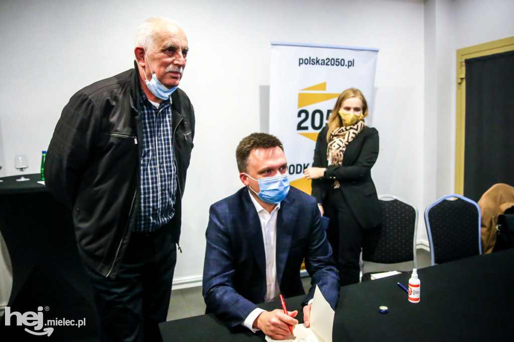 Szymon Hołownia w Mielcu