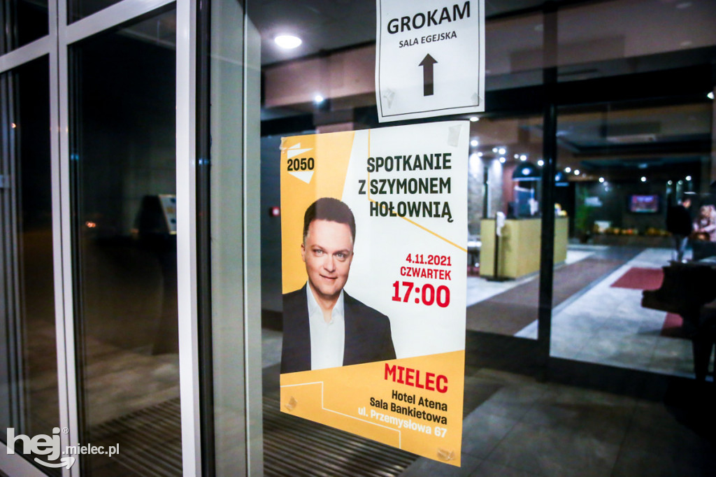 Szymon Hołownia w Mielcu