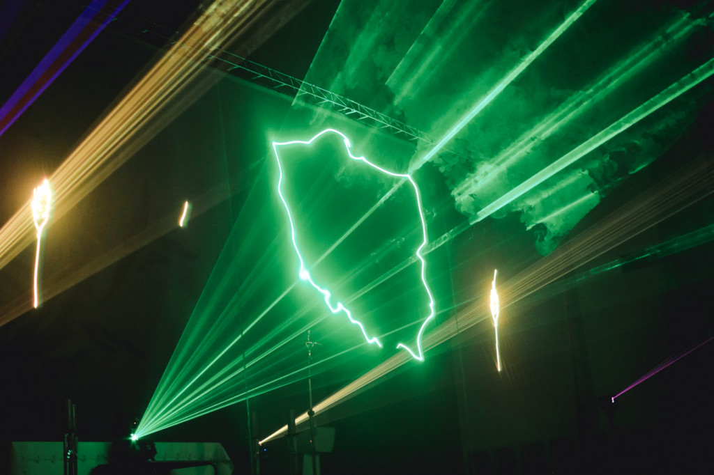 Laserowy pokaz historii Polski