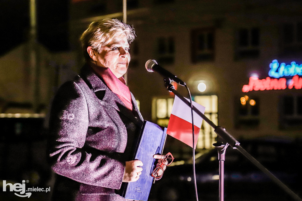 Ogień Niepodległości i marszałek Piłsudski w Przecławiu