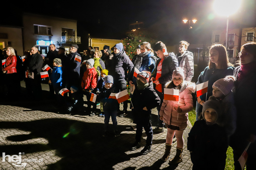 Ogień Niepodległości i marszałek Piłsudski w Przecławiu