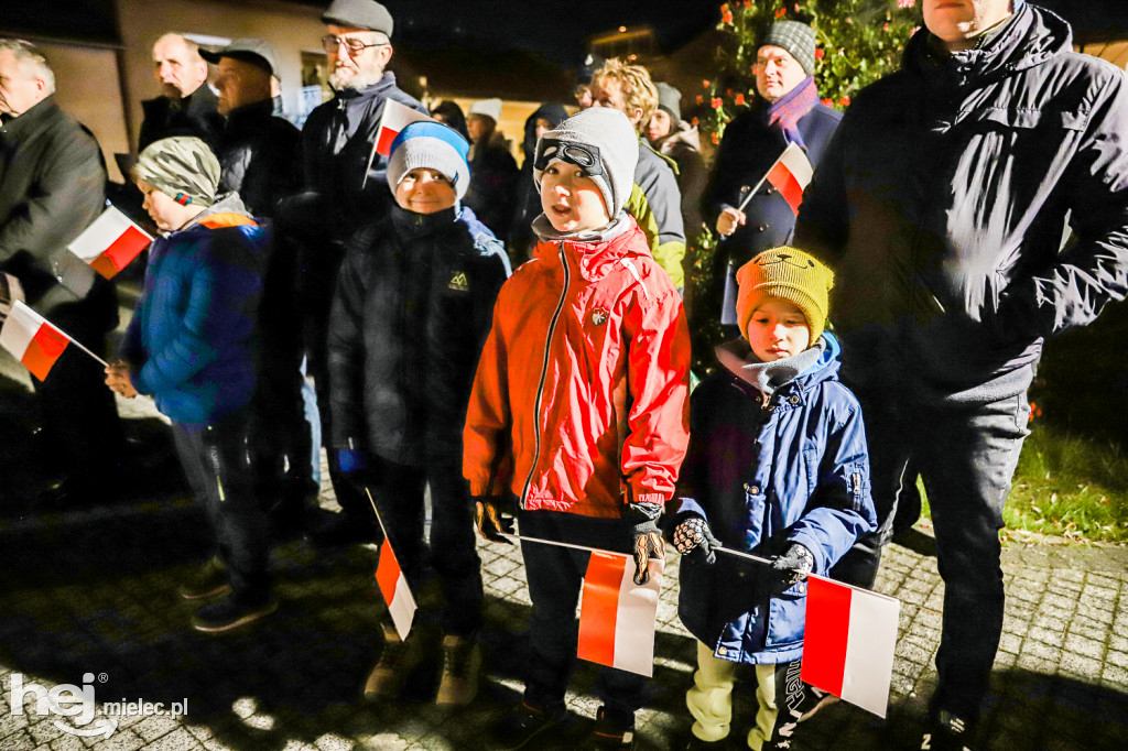 Ogień Niepodległości i marszałek Piłsudski w Przecławiu