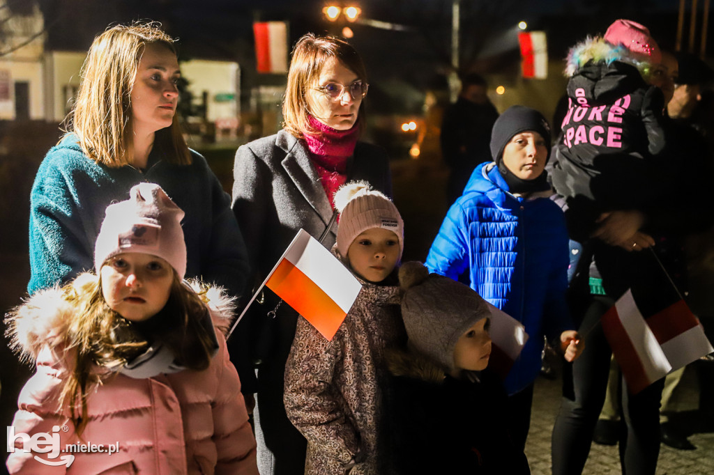 Ogień Niepodległości i marszałek Piłsudski w Przecławiu