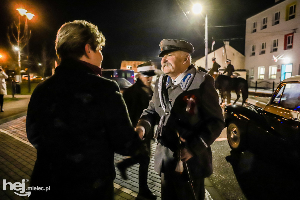 Ogień Niepodległości i marszałek Piłsudski w Przecławiu