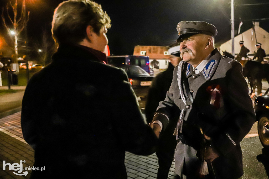 Ogień Niepodległości i marszałek Piłsudski w Przecławiu