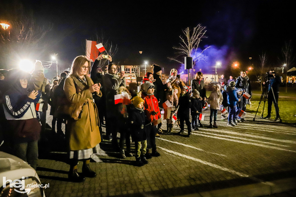 Ogień Niepodległości i marszałek Piłsudski w Przecławiu