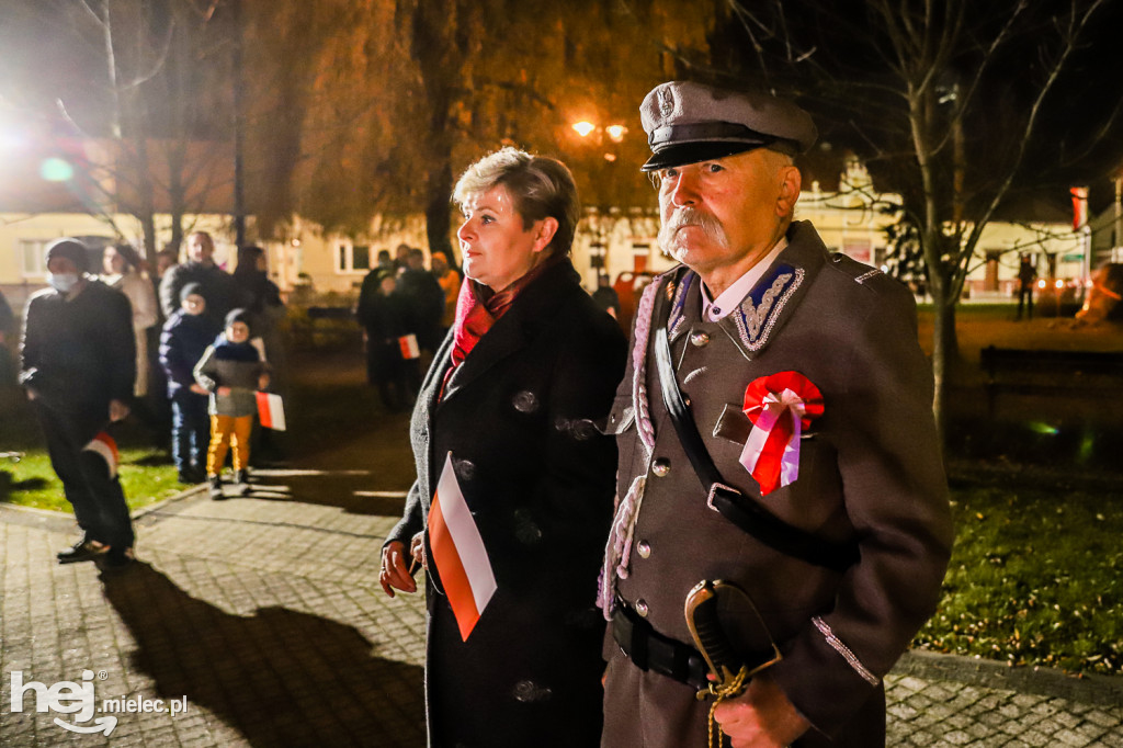 Ogień Niepodległości i marszałek Piłsudski w Przecławiu