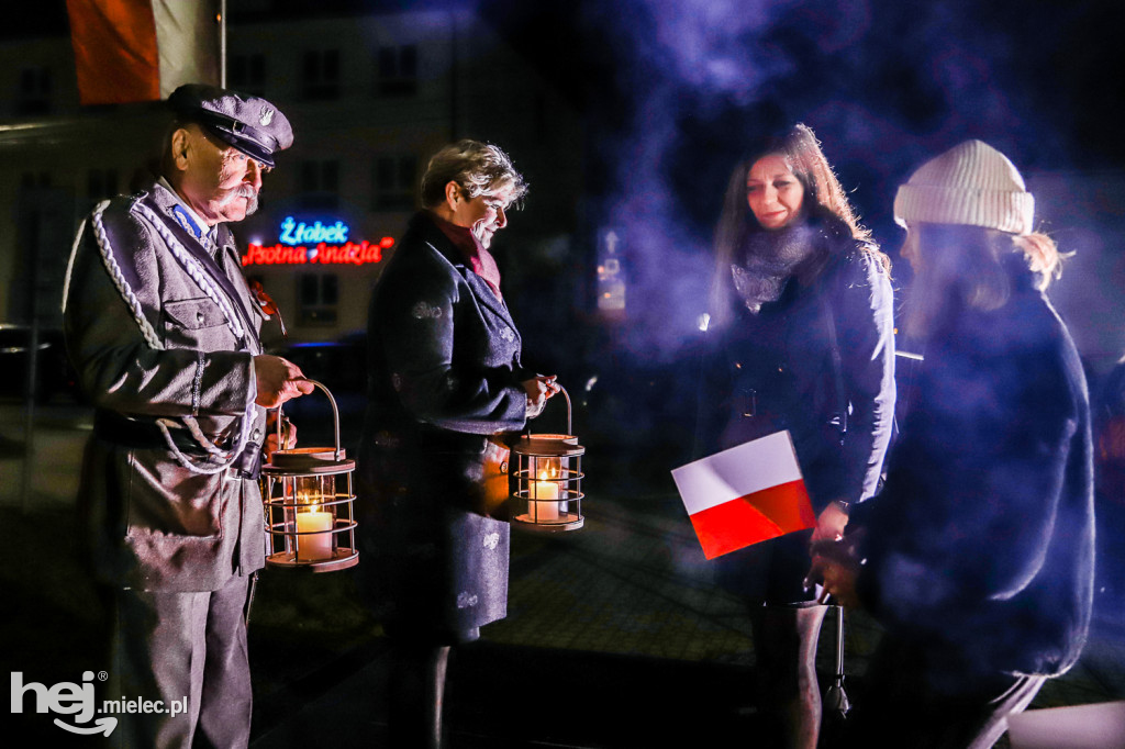 Ogień Niepodległości i marszałek Piłsudski w Przecławiu
