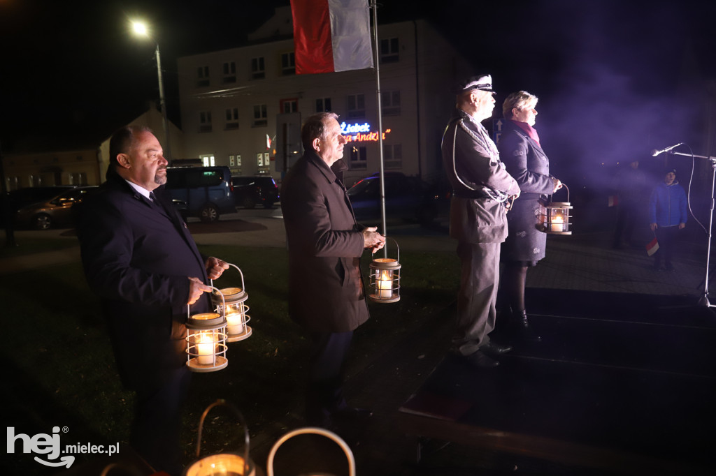 Ogień Niepodległości i marszałek Piłsudski w Przecławiu