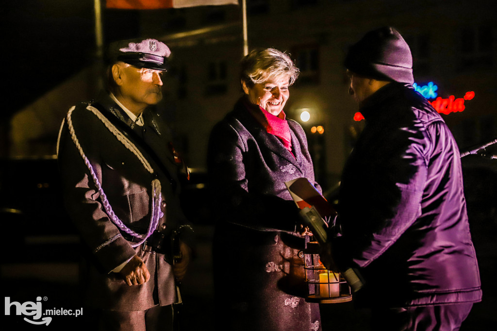 Ogień Niepodległości i marszałek Piłsudski w Przecławiu