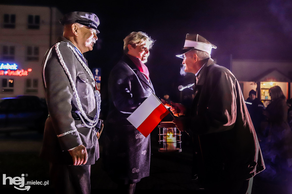 Ogień Niepodległości i marszałek Piłsudski w Przecławiu