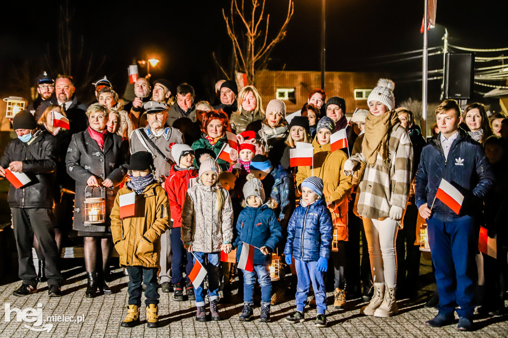 Ogień Niepodległości i marszałek Piłsudski w Przecławiu