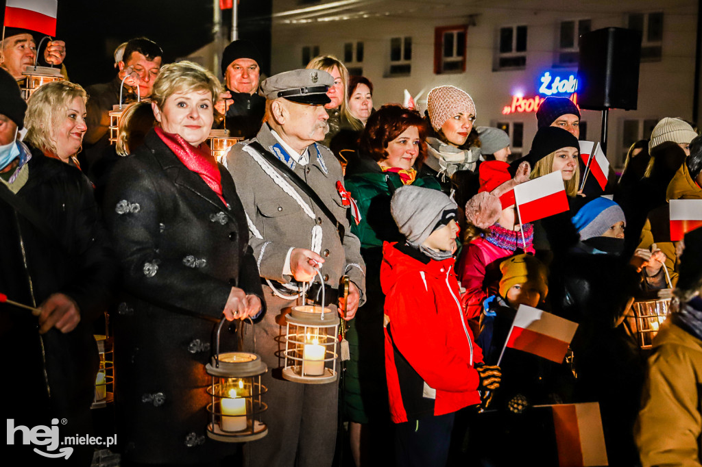 Ogień Niepodległości i marszałek Piłsudski w Przecławiu