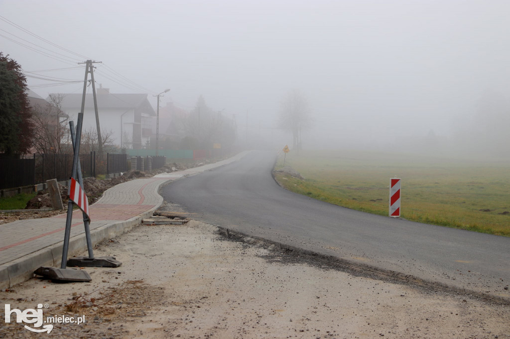 Remont drogi powiatowej w Żarówce