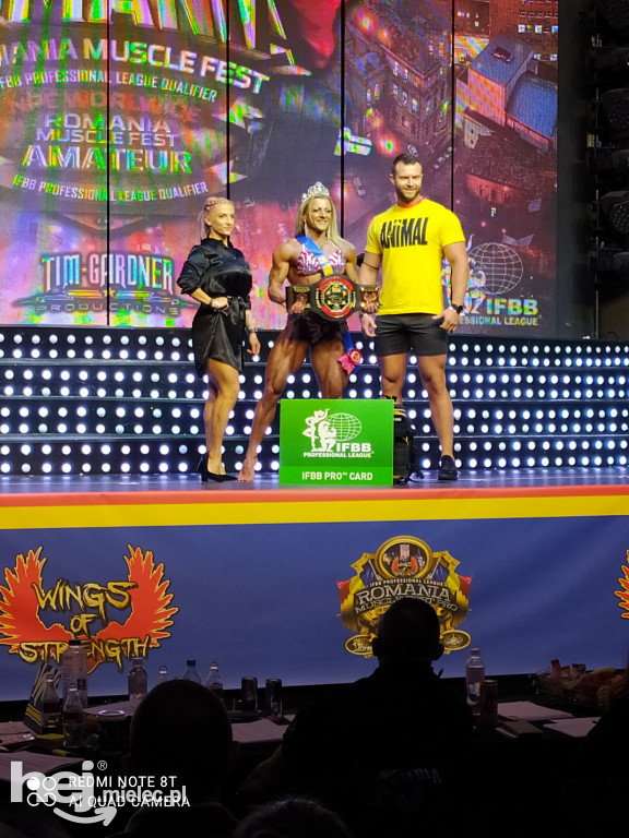 Mielczanka na Worldwide Romania Muscle Fest 2021