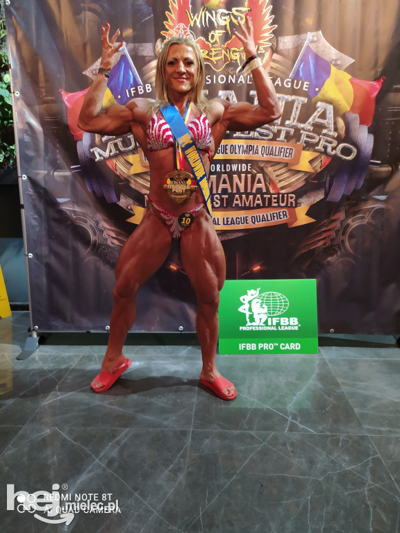 Mielczanka na Worldwide Romania Muscle Fest 2021