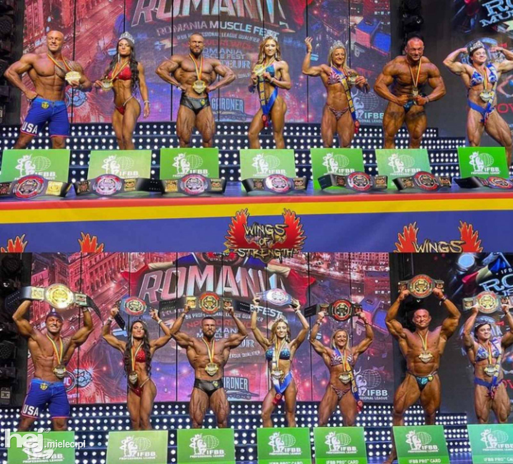 Mielczanka na Worldwide Romania Muscle Fest 2021