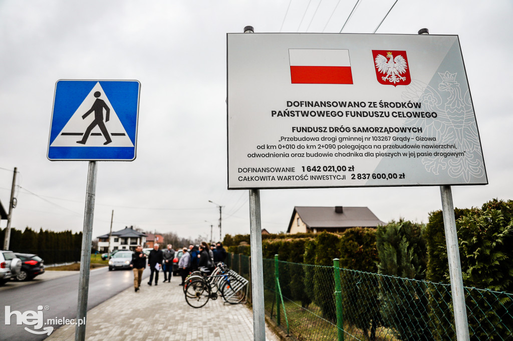 Nowa droga połączyła dwie gminy