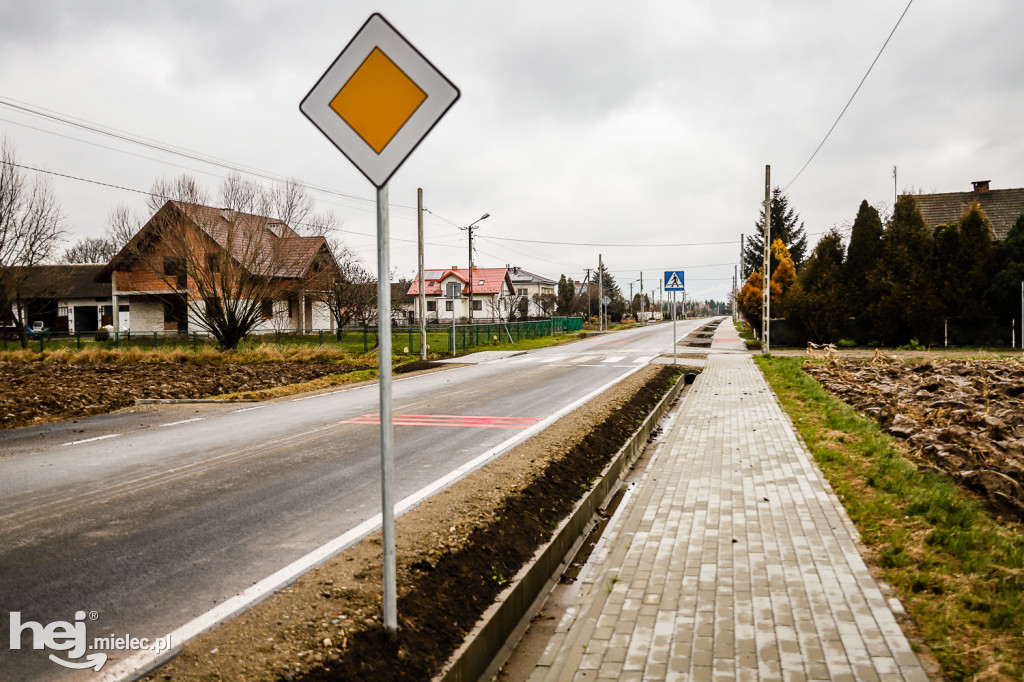 Nowa droga połączyła dwie gminy
