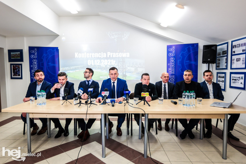 Mielecki biznes ratuje FKS Stal. Konferencja prasowa