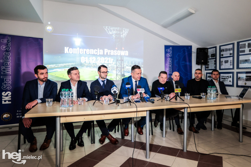 Mielecki biznes ratuje FKS Stal. Konferencja prasowa