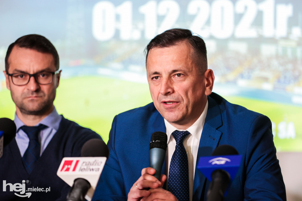 Mielecki biznes ratuje FKS Stal. Konferencja prasowa