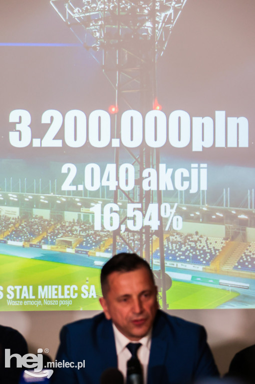 Mielecki biznes ratuje FKS Stal. Konferencja prasowa