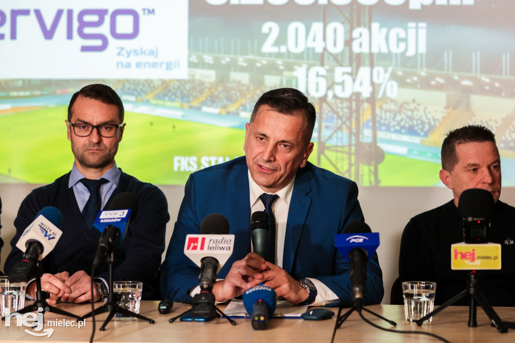 Mielecki biznes ratuje FKS Stal. Konferencja prasowa