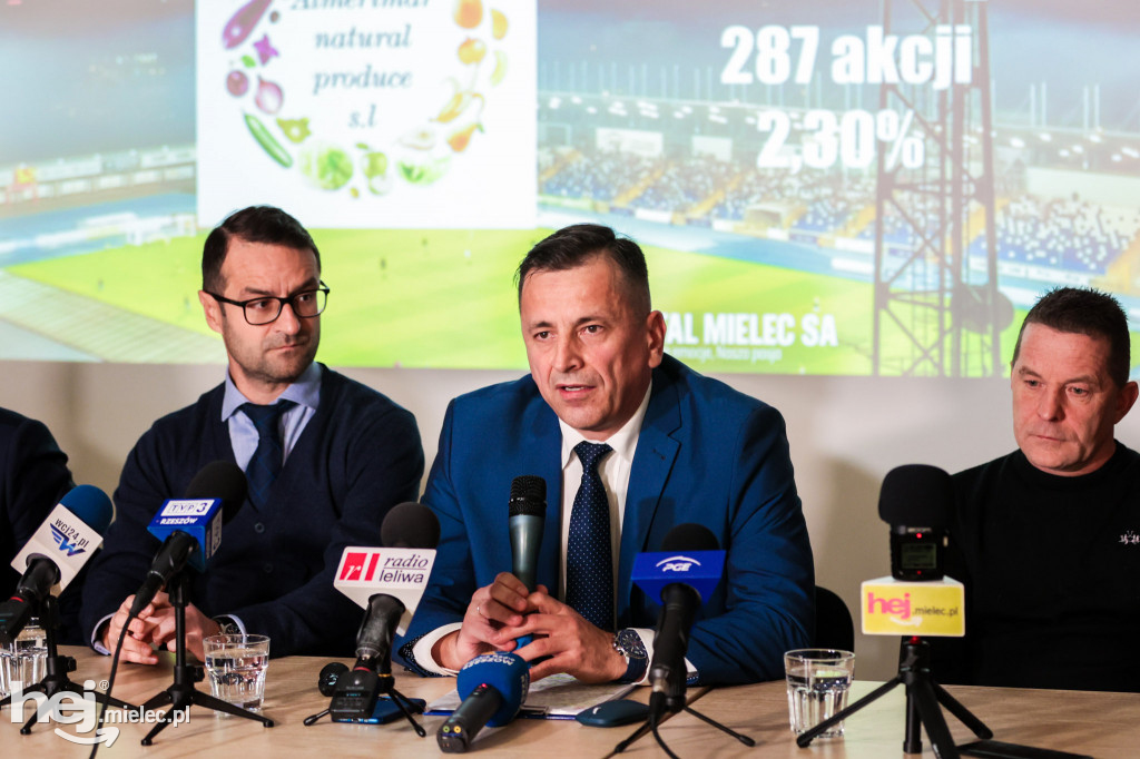 Mielecki biznes ratuje FKS Stal. Konferencja prasowa