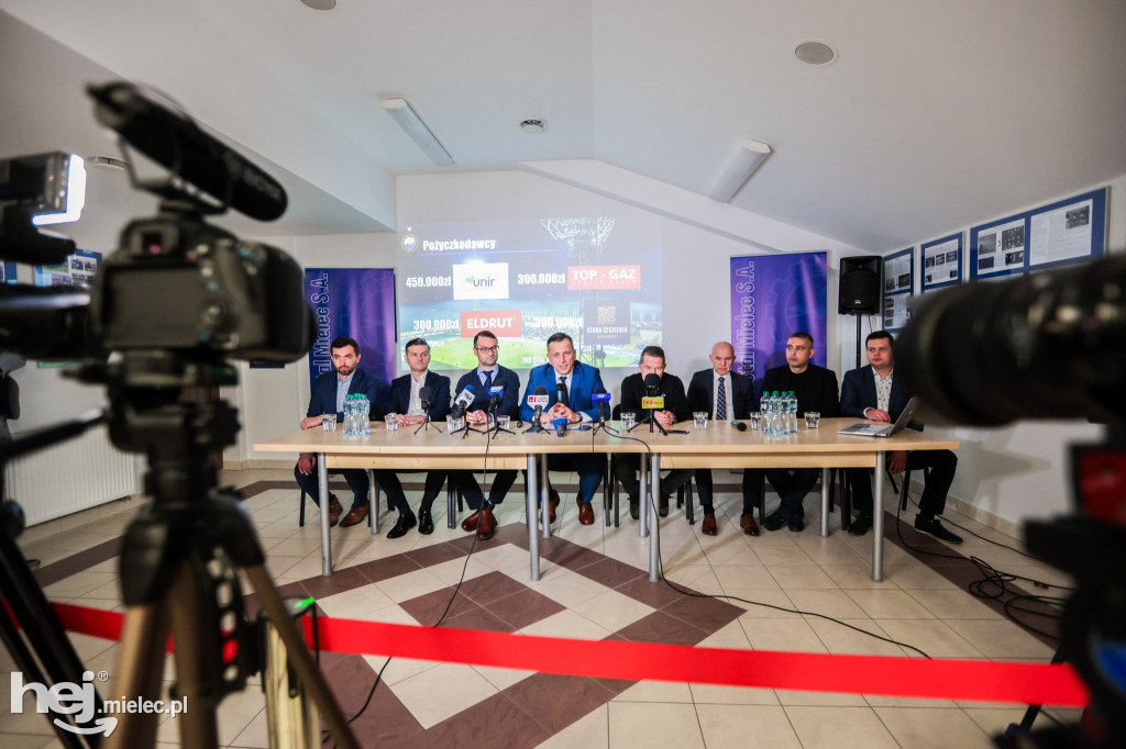 Mielecki biznes ratuje FKS Stal. Konferencja prasowa