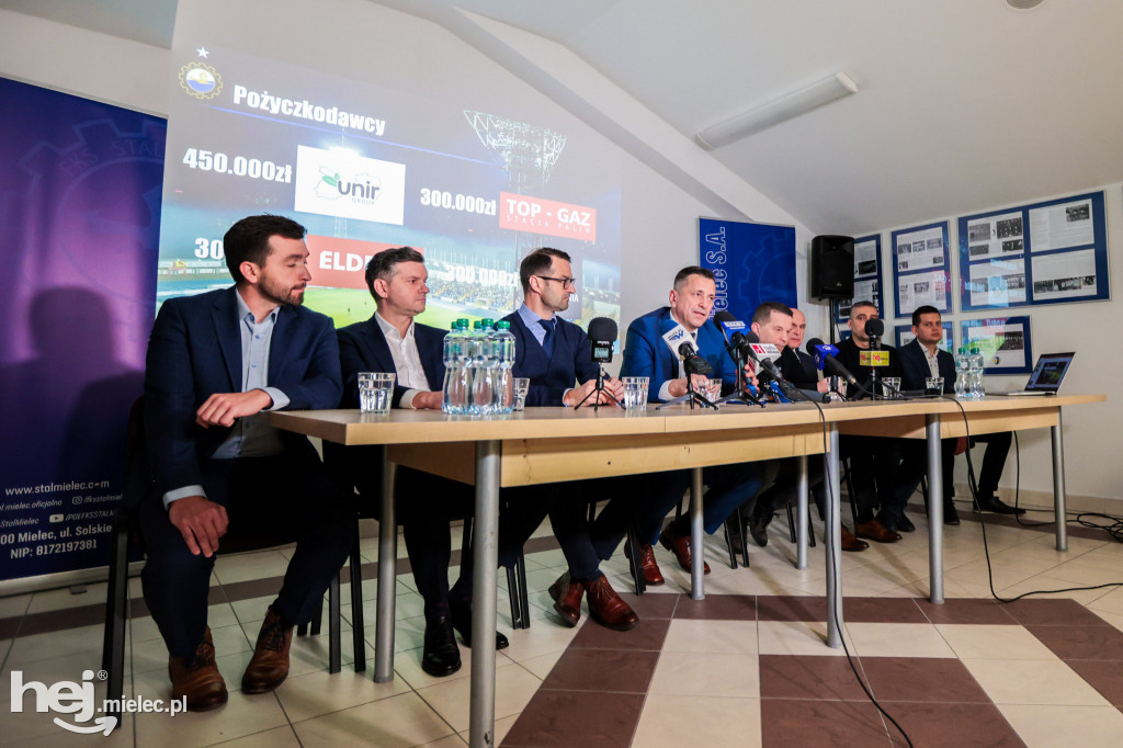 Mielecki biznes ratuje FKS Stal. Konferencja prasowa