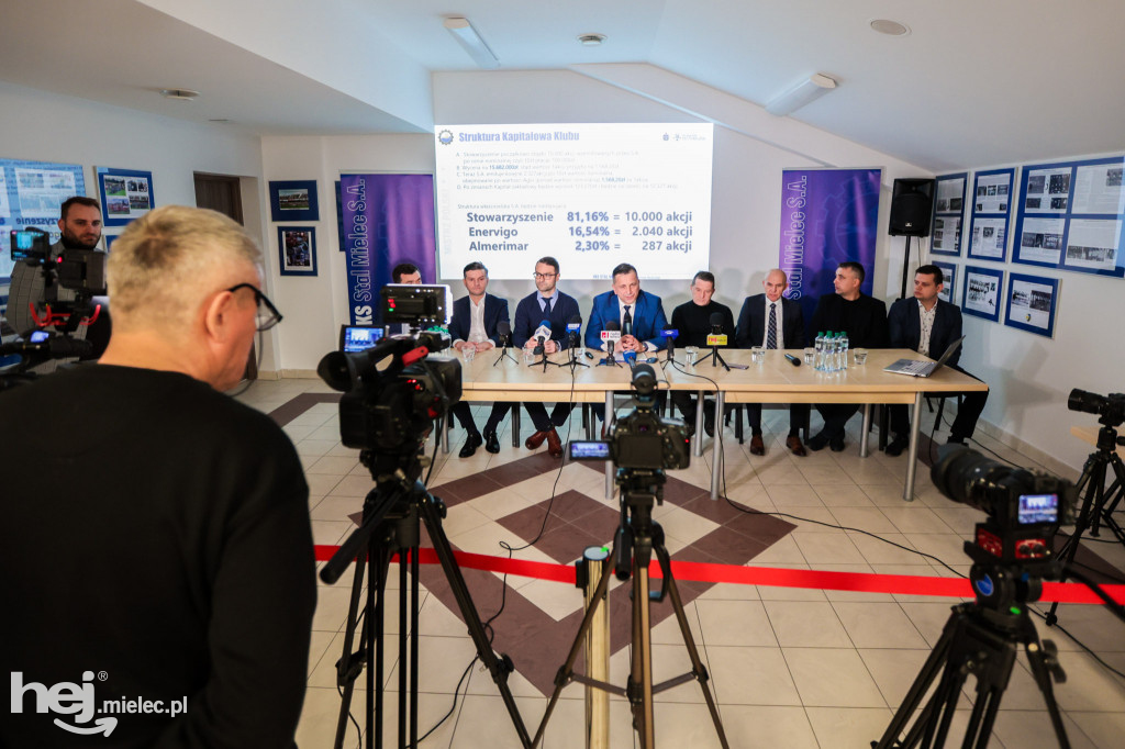 Mielecki biznes ratuje FKS Stal. Konferencja prasowa