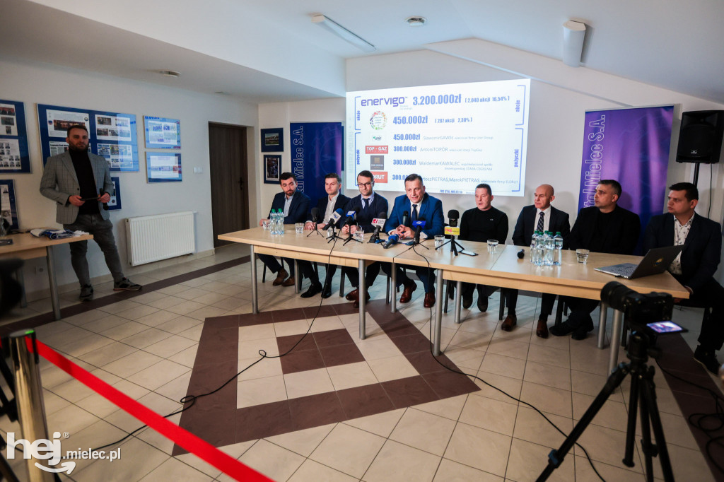 Mielecki biznes ratuje FKS Stal. Konferencja prasowa
