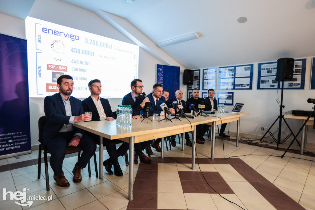 Mielecki biznes ratuje FKS Stal. Konferencja prasowa