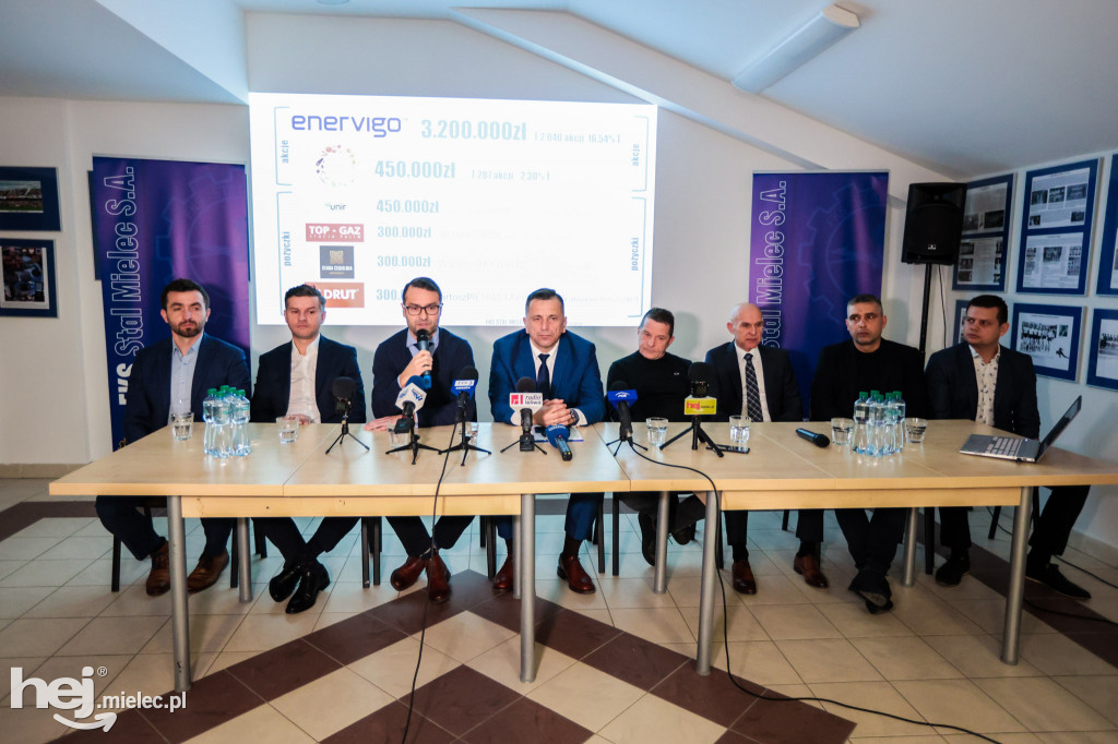 Mielecki biznes ratuje FKS Stal. Konferencja prasowa