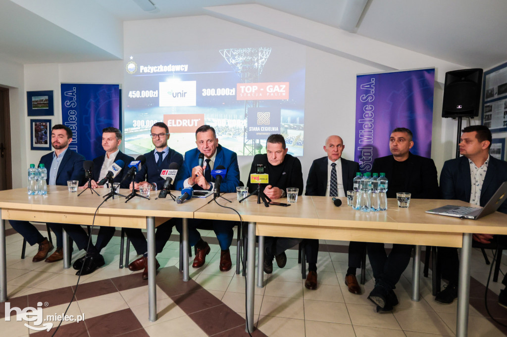 Mielecki biznes ratuje FKS Stal. Konferencja prasowa