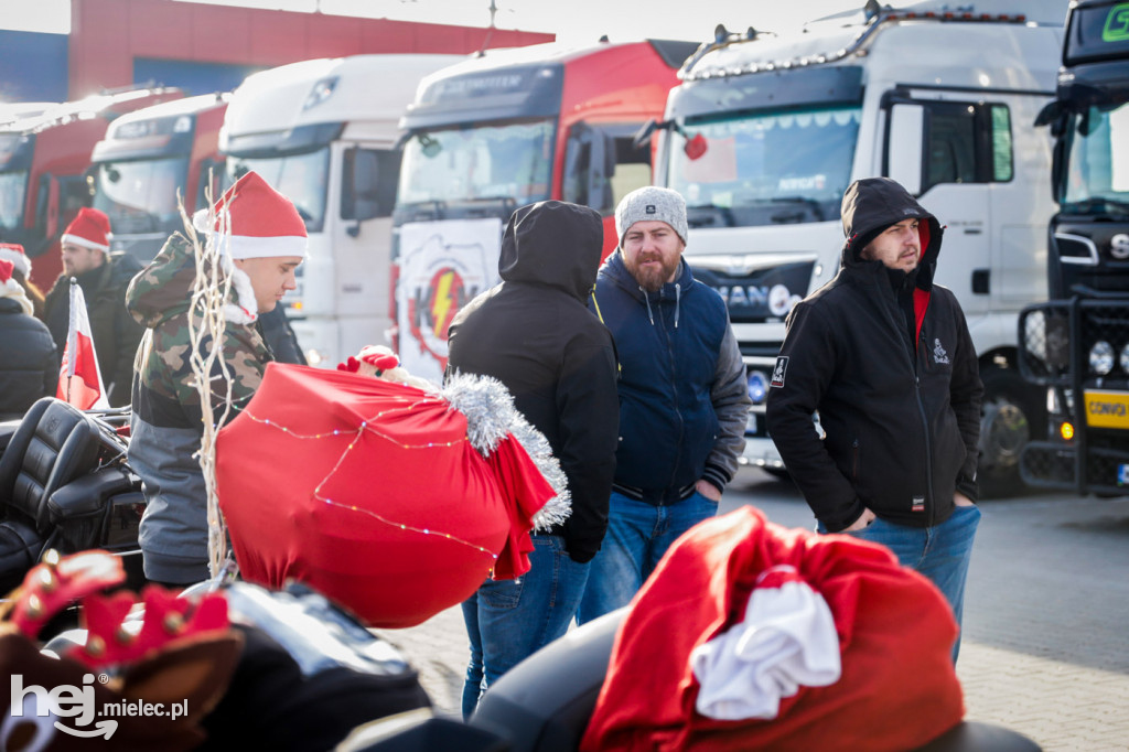 Zmotoryzowani Mikołaje w akcji