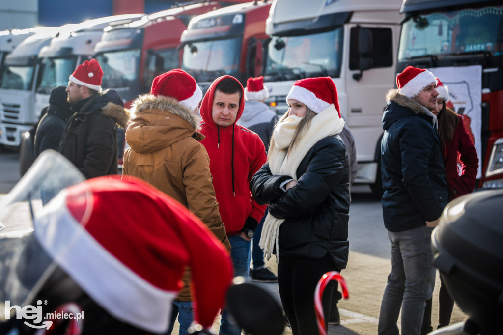 Zmotoryzowani Mikołaje w akcji