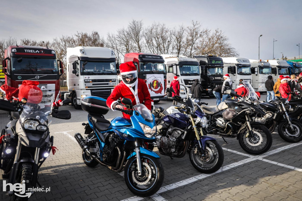 Zmotoryzowani Mikołaje w akcji