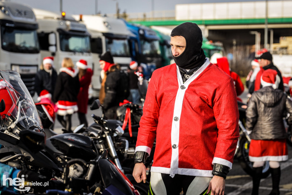 Zmotoryzowani Mikołaje w akcji