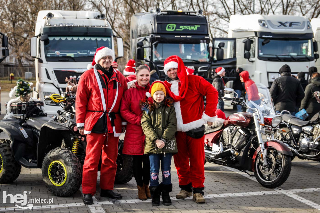 Zmotoryzowani Mikołaje w akcji