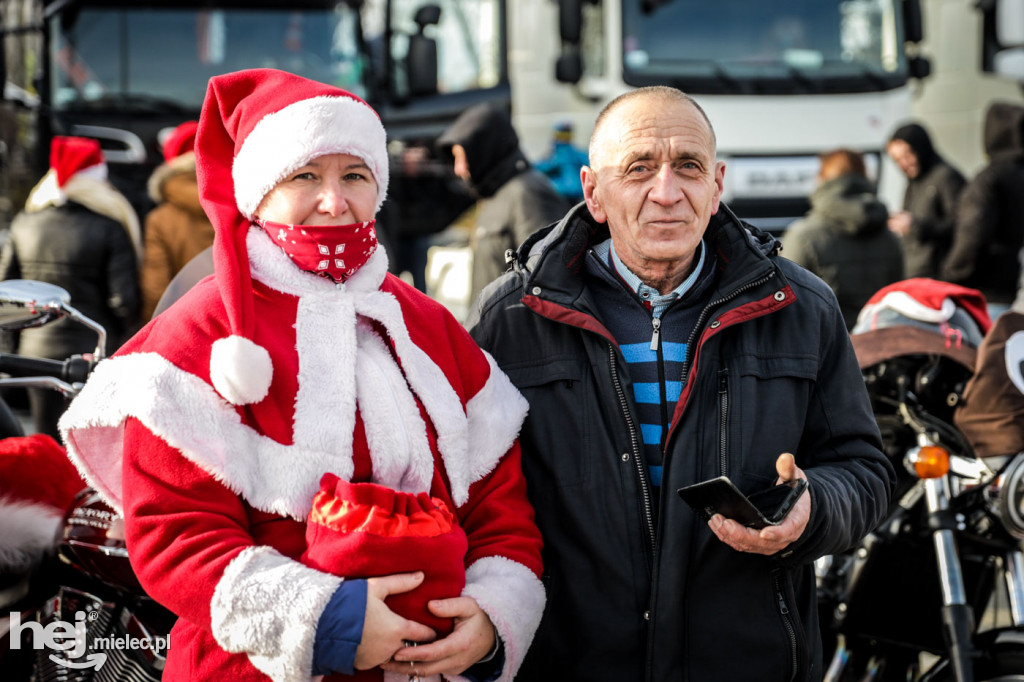 Zmotoryzowani Mikołaje w akcji