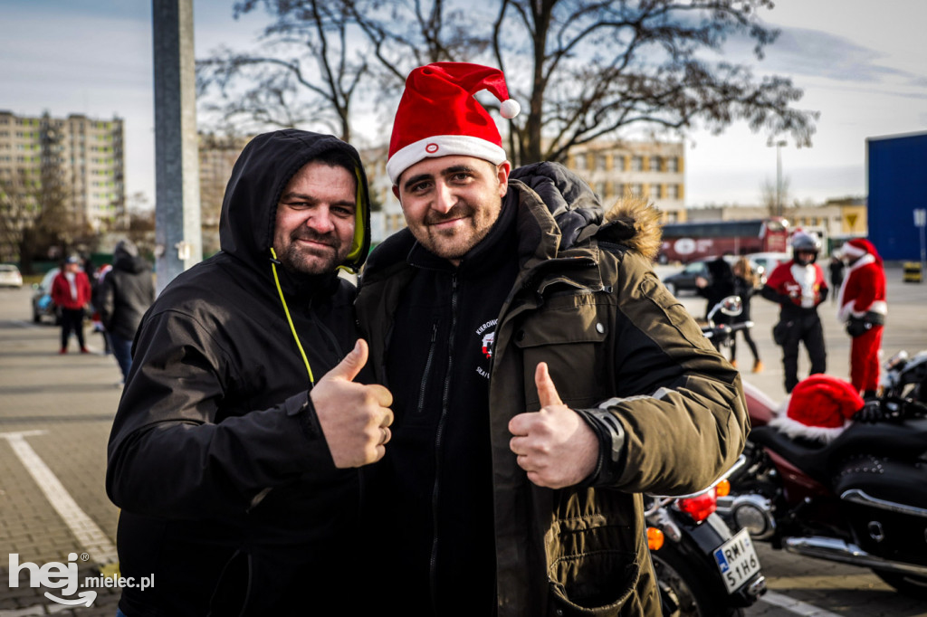 Zmotoryzowani Mikołaje w akcji