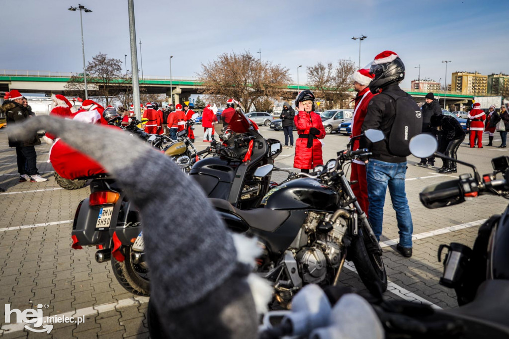 Zmotoryzowani Mikołaje w akcji