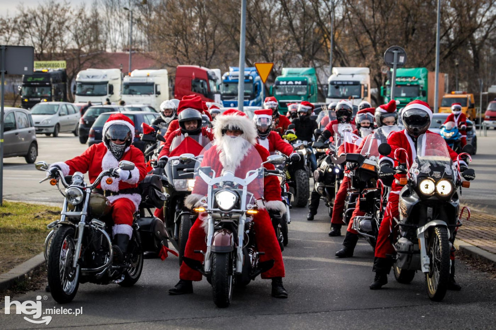 Zmotoryzowani Mikołaje w akcji