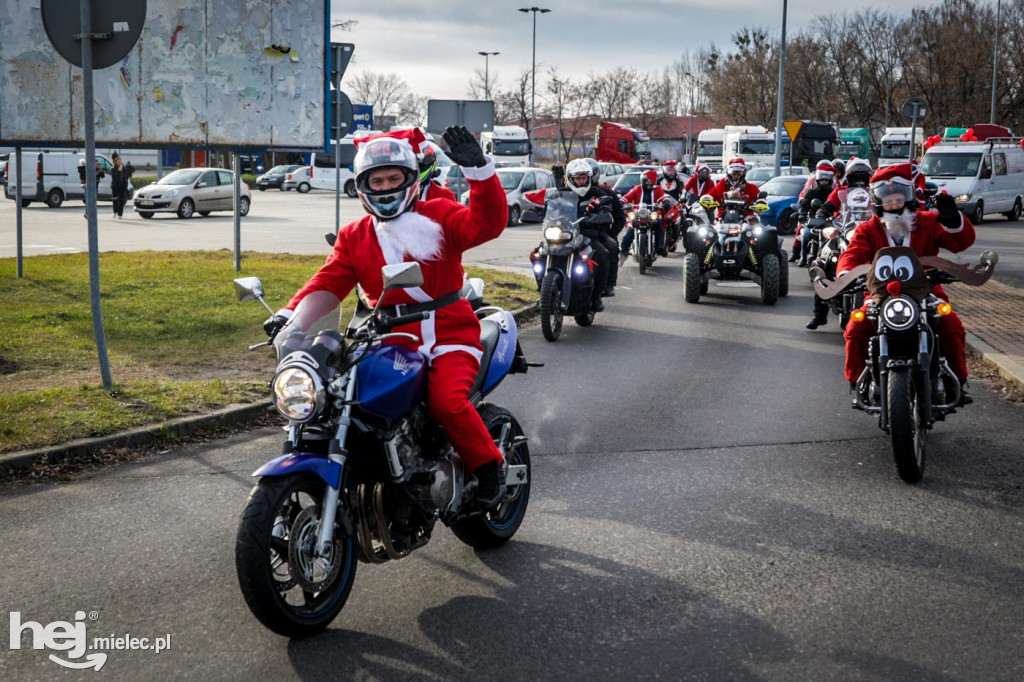 Zmotoryzowani Mikołaje w akcji