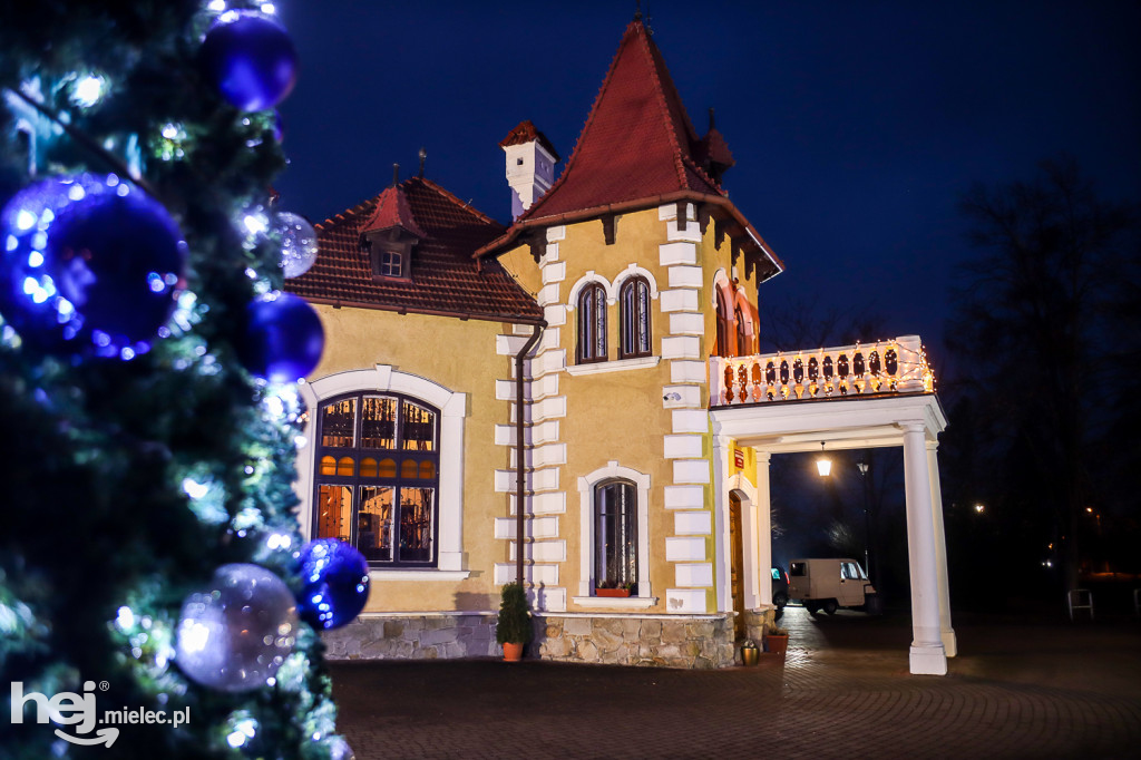 Świąteczne iluminacje na ulicach Mielca