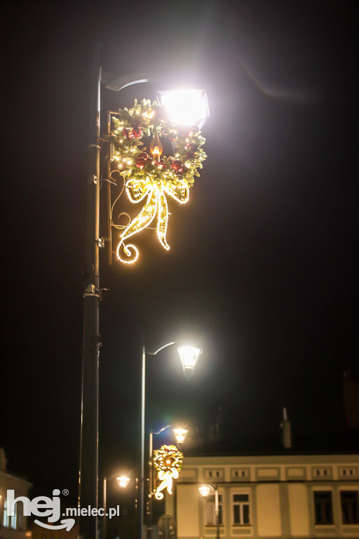 Świąteczne iluminacje na ulicach Mielca