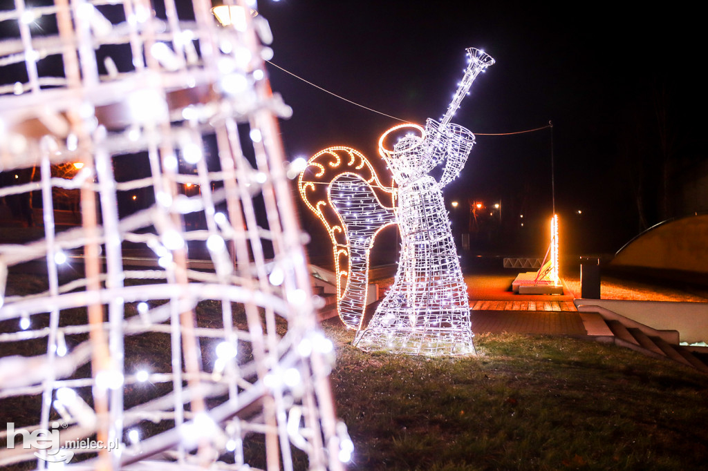 Świąteczne iluminacje na ulicach Mielca